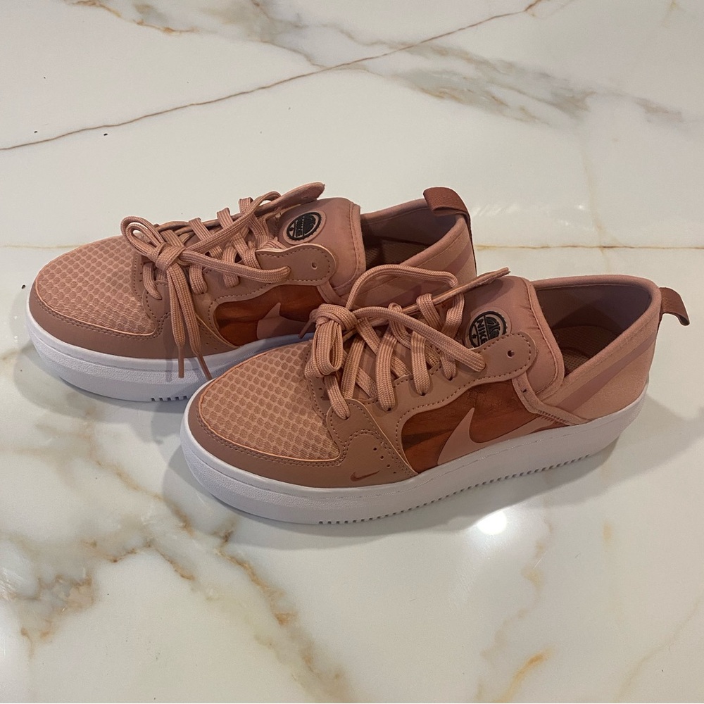 Nike Blush Pink Low-Top Sneakers